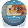 Country Candle Blueberry Maple vela do chá 42 g. Blueberry Maple