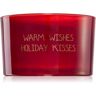 My Flame Winter Wood Warm Wishes Holiday Kisses vela perfumada 13x9 g. Winter Wood Warm Wishes Holiday Kisses