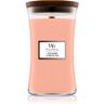 Woodwick Yuzu Blooms vela perfumada com pavio de madeira 609 g. Yuzu Blooms