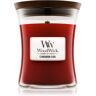 Woodwick Cinnamon Chai vela perfumada com pavio de madeira 275 g. Cinnamon Chai