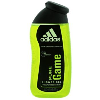 Adidas Pure Game gel de banho para o rosto, corpo e cabelo 3 em 1 250 ml. Pure Game