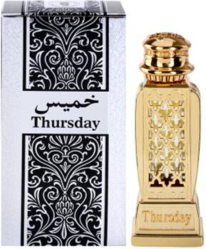 Al Haramain Thursday óleo perfumado para mulheres 15 ml. Thursday