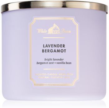 Bath & Body Works Lavender Bergamot vela perfumada 411 g. Lavender Bergamot