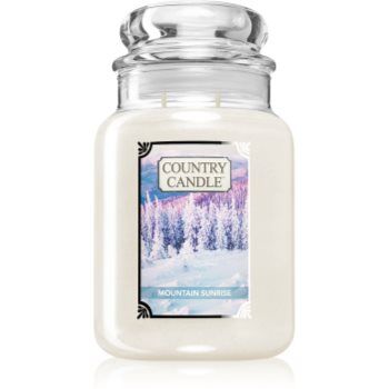 Country Candle Mountain Sunrise vela perfumada 652 g. Mountain Sunrise