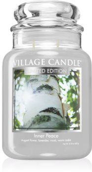 Village Candle Inner Peace vela perfumada (Glass Lid) 602 g. Inner Peace