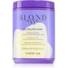 Inebrya BLONDesse No-Yellow Mask máscara para cabelo neutraliza tons amarelados 1000 ml. BLONDesse No-Yellow Mask