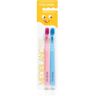 MEDIBLANC KIDS & JUNIOR Ultra Soft escova de dentes para crianças ultra soft Pink, Blue 2 un.. KIDS & JUNIOR Ultra Soft