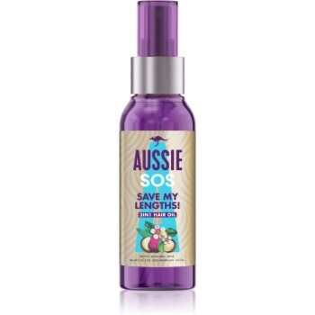 Aussie SOS Save My Lengths! 3in1 Hair Oil óleo nutritivo para cabelo 100 ml. SOS Save My Lengths! 3in1 Hair Oil