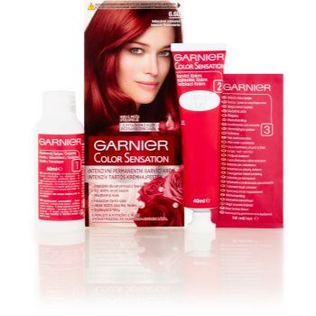 Garnier Color Sensation coloração de cabelo tom 6.60 Intense Ruby. Color Sensation
