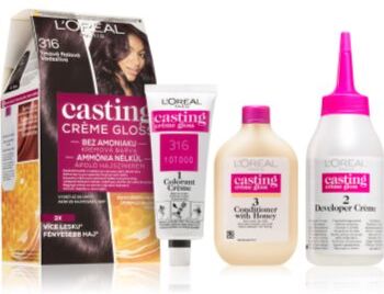 L’Oréal Paris Casting Crème Gloss coloração de cabelo tom 316 Plum . Casting Crème Gloss