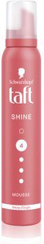 Schwarzkopf Taft Shine mousse para volume e brilho 200 ml. Taft Shine