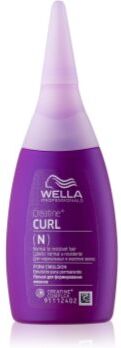 Wella Creatine+ Curl ondulação permanente para cabelo resistente natural Curl N 75 ml. Creatine+ Curl