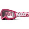100% Strata II Fletcher Óculos de Motocross Rosa único tamanho