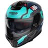 Nolan N80-8 Starscream N-Com Capacete Preto Azul L