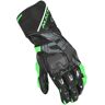 Macna Powertrack Luvas para motocicletas Preto Verde 2XL