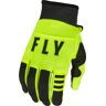 FLY Racing F-16 2023 Youth Luvas de Motocross Motocross Preto Amarelo S