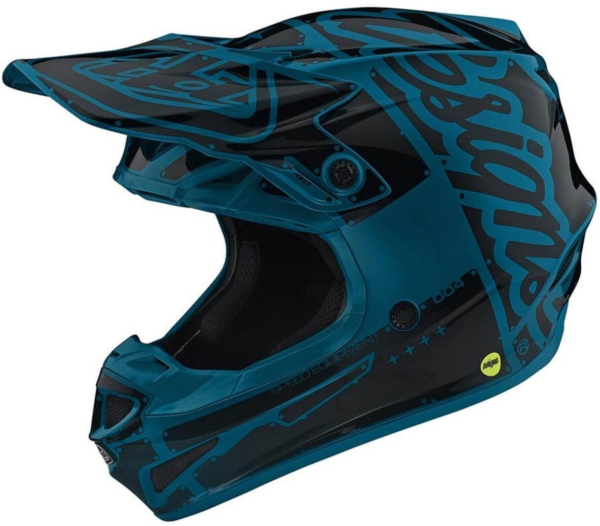 Troy Lee Designs SE4 Polyacrylite Factory Capacete de Motocross