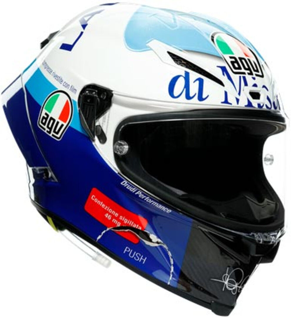 AGV Pista GP RR Rossi Misano 2020 Limited Edition Capacete de Carbono