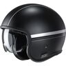 HJC V30 Equinox Capacete a jato Preto Prateado XS