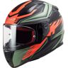 LS2 FF353 Rapid Gale Capacete Preto Verde 2XL