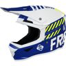 Freegun XP4 Danger Capacete de Motocross Branco Turquesa Azul XS