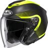 HJC i30 Dexta Capacete a jato Preto Amarelo XL