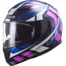 LS2 FF320 Stream Evo Loop Capacete Rosa Azul L