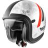 Premier Vintage Platinum ED DR DO 92 BM Red Sewing Capacete a jato Preto Cinzento Vermelho M