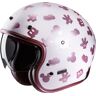 HJC V31 Disney Mickey Retro Capacete a jato Branco Rosa XS 54 55