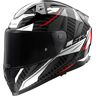 LS2 FF811 Vectror II Carbon Savage Capacete Branco Carbono 2XL