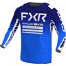 FXR Contender Off-Road Motocross Jersey Branco Azul XL