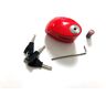 VECTOR SRA Alarme Disk Lock - Vermelho