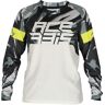 Acerbis MX J-Kid 4 Crianças Motocross Jersey Preto Cinzento S