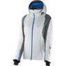 Salomon Whitemount Mix GTX Motion Fit Jacket W Lady Cinzento Branco Azul S