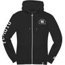 FC-Moto Moto-H Senhoras Zip Hoodie Preto XS