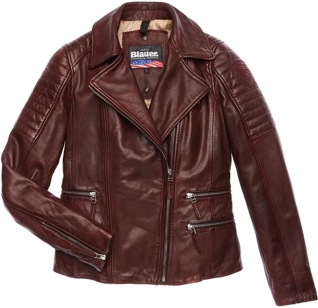 Blauer USA Icon Jaqueta de couro de senhoras