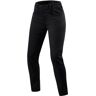 Revit Maple 2 SK Jeans de motocicleta feminino Preto 28