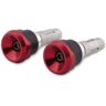 HIGHSIDER AKRON-LS Bar End Weights Vermelho