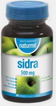 NATURMIL SIDRA VINAGRE DE MACA 500mg 60 CAPSULAS