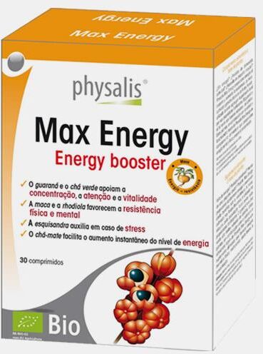 PHYSALIS MAX ENERGY 30 COMPRIMIDOS