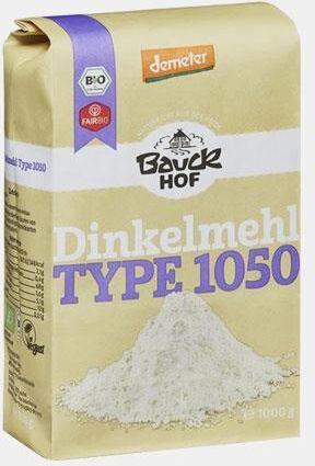 BAUCK HOF FARINHA TRIGO ESPELTA BIO 1KG type 1050