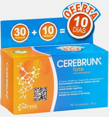 NATIRIS® CEREBRUM FORTE 30 CAPSULAS + 10 CAPSULAS