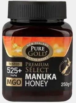 Pure MANUKA HONEY PREMIUM 525+ MGO 250g