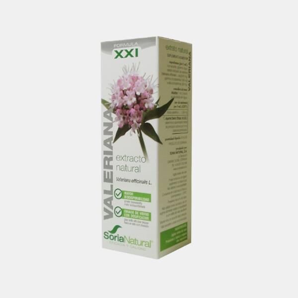 SORIA NATURAL® EXTRACTO NATURAL VALERIANA - FORMULA XXI 50ml