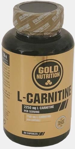 GOLD NUTRITION L-CARNITINA 750mg 60 CÁPSULAS