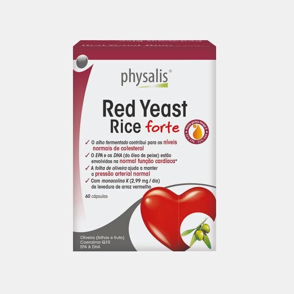PHYSALIS RED YEAST RICE FORTE 60 CAPSULAS