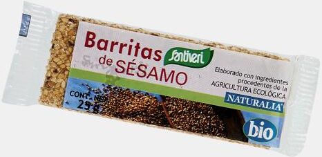 SANTIVERI BARRITAS DE SESAMO BIO 25G