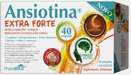 PHYTOGOLD® ANSIOTINA EXTRA FORTE 40 AMPOLAS