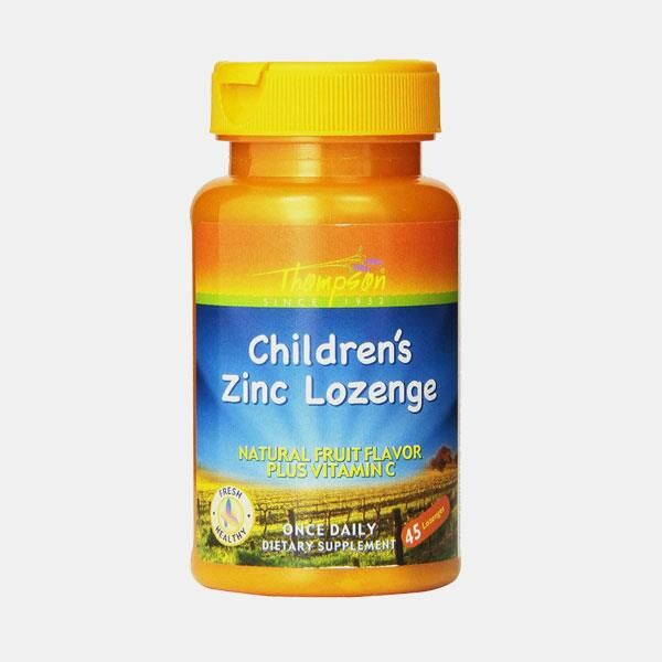 THOMPSON CHILDRENS ZINC LOZENGE 45 COMPRIMIDOS