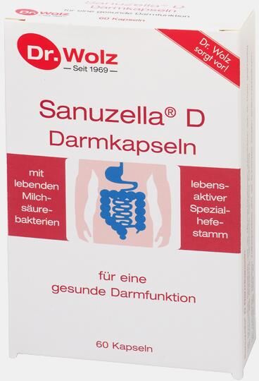 DR. WOLZ SANUZELLA D 60 CAPSULAS